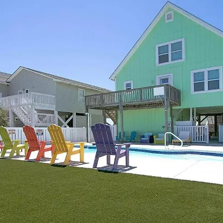 Pool Haven Ocean View Villa Oak Island Exterior photo